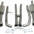 Load image into Gallery viewer, JBA 05-06 Pontiac GTO 6.0L 409SS Dual Rear Exit Cat-Back Exhaust - Side View