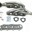 Load image into Gallery viewer, JBA 05-07 Toyota 4.7L V8 1-1/2in Primary Raw 409SS Cat4Ward Header - Side View