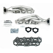 Load image into Gallery viewer, JBA 05-07 Toyota 4.7L V8 1-1/2in Primary Silver Ctd Cat4Ward Header - Side View