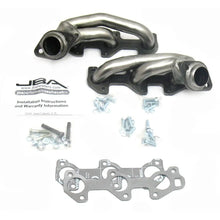 Load image into Gallery viewer, JBA 05-09 Jeep Liberty 3.7L V6 1-1/2in Primary Raw 409SS Cat4Ward Header - Main Product View