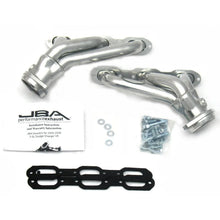 Load image into Gallery viewer, JBA 05-10 Chrysler 3.5L V6 1-5/8in Primary Silver Ctd Cat4Ward Header - Side View