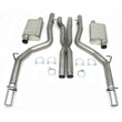 Load image into Gallery viewer, JBA 05-10 Chrysler/Dodge Cars 6.1L 409SS Dual Rear Exit Cat-Back Exhaust - Side View