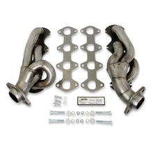Load image into Gallery viewer, JBA 05-10 Ford F-250/F-350 5.4L 3V 1-5/8in Primary Raw 409SS Cat4Ward Header - Main Product View