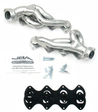 Load image into Gallery viewer, JBA 05-10 Ford F-Series 5.4L 3V 1-5/8in Primary Silver Ctd Cat4Ward Header - Main Product View