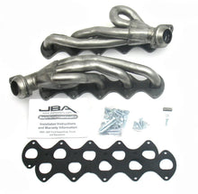 Load image into Gallery viewer, JBA 05-10 Ford F-Series 6.8L 3V V10 1-1/2in Primary Raw 409SS Cat4Ward Header - Main Product View