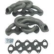 Load image into Gallery viewer, JBA 05-10 Ford Mustang 4.6L 3V 1-5/8in Primary Ti Ctd Cat4Ward Header - Side View