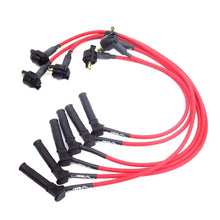Load image into Gallery viewer, JBA 05-10 Ford Ranger 05-10 Ford Mustang 4.0L Ignition Wires - Red - Side View