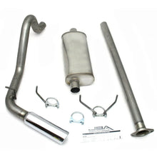 Load image into Gallery viewer, JBA 05-12 Toyota Tacoma All 2.7/4.0L 409SS Pass Side Single Exit Cat-Back Exhaust - Side View