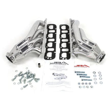 Load image into Gallery viewer, JBA 05-14 Chrysler 6.1/6.4L HEMI 1 7/8in Primary Silver Ctd Cat4Ward Header - Main Product View
