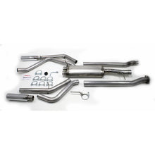 Load image into Gallery viewer, JBA 05-17 Chevrolet Silverado/GMC Sierra 4.3L/4.8L/5.3L 409SS Dual Rear Exit Cat-Back Exhaust - Side View
