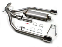 Load image into Gallery viewer, JBA 06-18 Ram 1500 5.7L 409SS Dual Rear Exit Cat-Back Exhaust - Side View