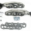 Load image into Gallery viewer, JBA 07-09 Toyota 4.7L V8 1-1/2in Primary Raw 409SS Cat4Ward Header - Side View