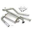 Load image into Gallery viewer, JBA 07-09 Toyota Tundra 4.7/5.7L 409SS Pass Side Single Exit Cat-Back Exhaust - Main Product View