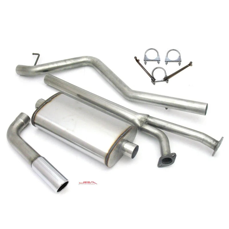 JBA 07-09 Toyota Tundra 4.7/5.7L 409SS Pass Side Single Exit Cat-Back Exhaust - Main Product View
