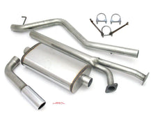 Load image into Gallery viewer, JBA 07-09 Toyota Tundra 4.7/5.7L 409SS Pass Side Single Exit Cat-Back Exhaust - Side View