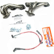 Load image into Gallery viewer, JBA 07-11 Jeep 3.8L V6 1-1/2in Primary Raw 409SS Cat4Ward Header - Main Product View