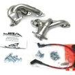 Load image into Gallery viewer, JBA 07-11 Jeep 3.8L V6 1-1/2in Primary Silver Ctd Cat4Ward Header - Side View