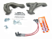 Load image into Gallery viewer, JBA 07-11 Jeep 3.8L V6 1-1/2in Primary Ti Ctd Cat4Ward Header - Main Product View