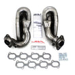 Load image into Gallery viewer, JBA 07-14 Ford GT500 5.4/5.8L 4V 1-5/8in Primary Raw 409SS Cat4Ward Header - Main Product View