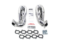 Load image into Gallery viewer, JBA 07-14 Ford GT500 5.4/5.8L 4V 1-5/8in Primary Silver Ctd Cat4Ward Header - Main Product View