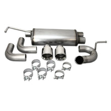 Load image into Gallery viewer, JBA 07-18 Jeep Wrangler JK 3.8L/3.6L 304SS Dual Rear Exit Axle Back Exhaust - Main Product View