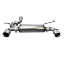 Load image into Gallery viewer, JBA 07-18 Jeep Wrangler JK 3.8L/3.6L 304SS Dual Rear Exit Axle Back Exhaust - Side View