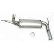 Load image into Gallery viewer, JBA 07-18 Jeep Wrangler JK 3.8L/3.6L 409SS Single Rear Exit Axle Back Exhaust - Main Product View