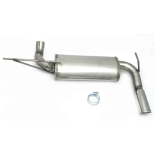Load image into Gallery viewer, JBA 07-18 Jeep Wrangler JK 3.8L/3.6L 409SS Single Rear Exit Axle Back Exhaust - Main Product View