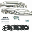 Load image into Gallery viewer, JBA 07-20 Toyota 5.7L V8 1-5/8in Primary Silver Ctd Cat4Ward Header - Side View