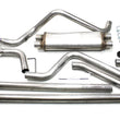Load image into Gallery viewer, JBA 07-20 Toyota Tundra 4.6L/4.7L/5.7L 409SS Pass Side Dual Exit Cat-Back Exhaust - Side View