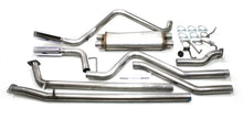 Load image into Gallery viewer, JBA 07-20 Toyota Tundra 4.6L/4.7L/5.7L 409SS Pass Side Dual Exit Cat-Back Exhaust - Side View