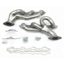Load image into Gallery viewer, JBA 08-09 Pontiac G8 6.0/6.2L LS 1-3/4in Primary Raw 409SS Cat4Ward Header - Side View
