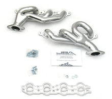 Load image into Gallery viewer, JBA 08-09 Pontiac G8 6.0/6.2L LS 1-3/4in Primary Silver Ctd Cat4Ward Header - Side View