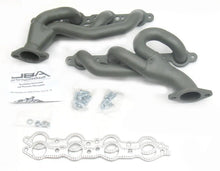 Load image into Gallery viewer, JBA 08-09 Pontiac G8 6.0/6.2L LS 1-3/4in Primary Ti Ctd Cat4Ward Header - Side View