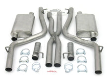 Load image into Gallery viewer, JBA 08-14 Dodge Challenger 5.7L 409SS Dual Rear Exit Cat-Back Exhaust - Main Product View