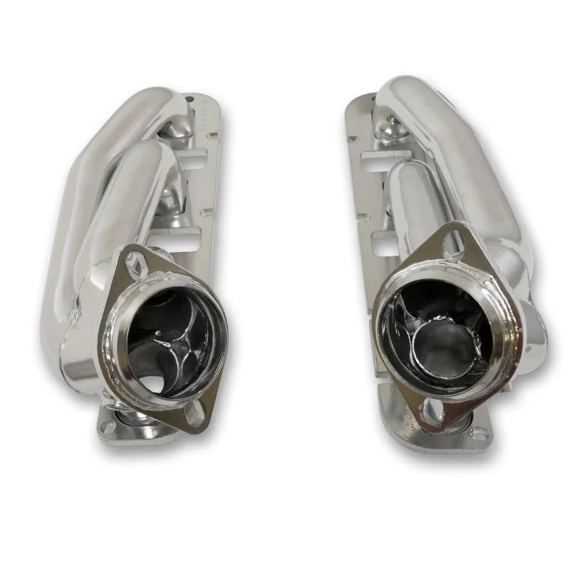 JBA 09-20 Chrysler 5.7L HEMI 1-3/4in Primary Silver Ctd Cat4Ward Header - Back View