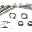 Load image into Gallery viewer, JBA 10-11 Camaro 3.6L V6 1-5/8in Primary Silver Ctd Cat4Ward Header - Main Product View