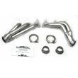 Load image into Gallery viewer, JBA 10-11 Camaro 3.6L V6 1-5/8in Primary Silver Ctd Cat4Ward Header - Side View