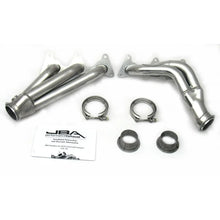 Load image into Gallery viewer, JBA 10-11 Camaro 3.6L V6 1-5/8in Primary Silver Ctd Cat4Ward Header - Side View