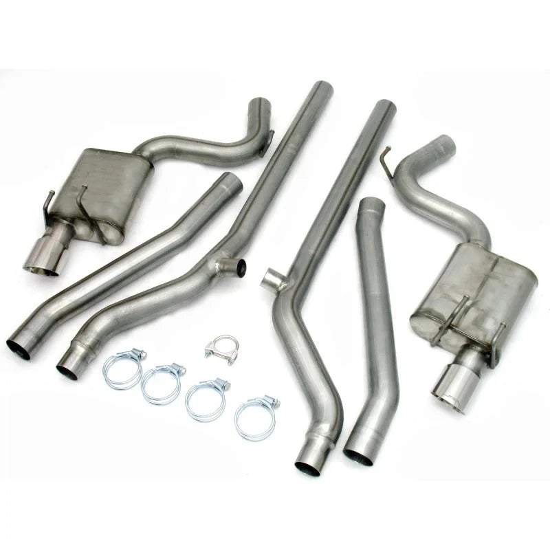 JBA 10-14 Chevrolet Camaro 6.2L 409SS Dual Rear Exit Cat-Back Exhaust - Main Product View