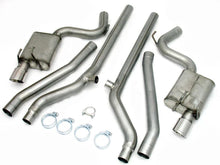 Load image into Gallery viewer, JBA 10-14 Chevrolet Camaro 6.2L 409SS Dual Rear Exit Cat-Back Exhaust - Side View