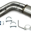 Load image into Gallery viewer, JBA 10-14 Ford Raptor 6.2L 409SS Pass Side Dual Exit Cat-Back Exhaust - Side View
