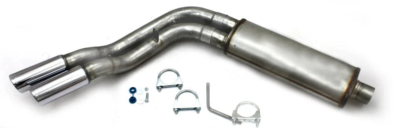 JBA 10-14 Ford Raptor 6.2L 409SS Pass Side Dual Exit Cat-Back Exhaust - Side View