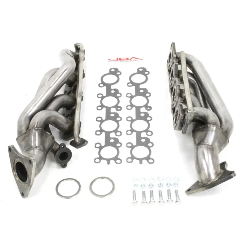 JBA 10-19 Toyota 4.6L V8 1-5/8in Primary Raw 409SS Cat4Ward Header - Main Product View