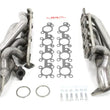 Load image into Gallery viewer, JBA 10-19 Toyota 4.6L V8 1-5/8in Primary Raw 409SS Cat4Ward Header - Side View