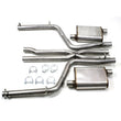 Load image into Gallery viewer, JBA 11-14 Chrysler/Dodge Cars 5.7L 409SS Dual Rear Exit Cat-Back Exhaust - Main Product View