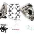 Load image into Gallery viewer, JBA 11-14 Ford F-150 5.0L Coyote 1-5/8in Primary Raw 409SS Cat4Ward Header - Side View