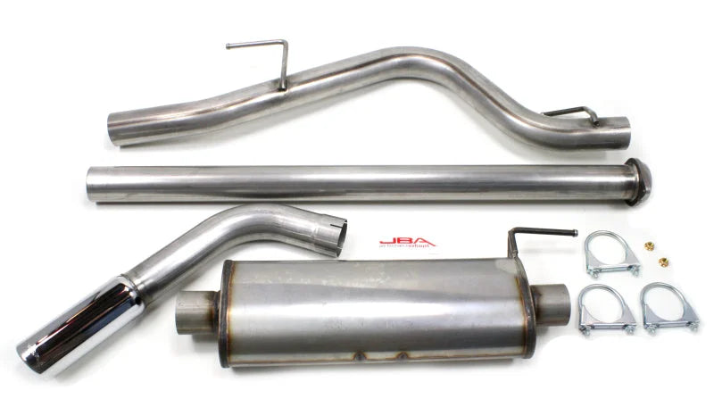 JBA 11-14 Ford F-150 All 2.7L/3.5L/5.0L 409SS Pass Side Single Exit Cat-Back Exhaust - Main Product View