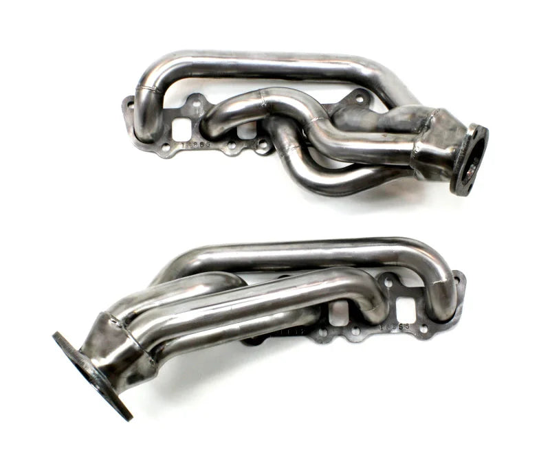 JBA 11-14 Ford Mustang 5.0L Coyote 1-3/4in Primary Raw 409SS Cat4Ward Header - Side View