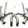 Load image into Gallery viewer, JBA 11-14 Ford Mustang GT/GT500 5.0L/5.4L/5.8L 409SS Dual Rear Exit Cat-Back Exhaust